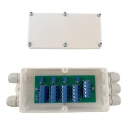Plastic Junction Box with Multiple Inputs and Outputs, Waterproof, for Industrial Automation Systems