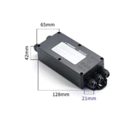 Plastic Junction Box with Multiple Inputs and Outputs, Waterproof, for Industrial Automation Systems
