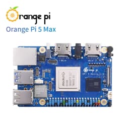 BoMaSOrange Pi 5 Max Single Board Computer 8GB RAM LPDDR5 RK3588 Chip M.2 PCIE 2.5G LAN WiFi+BT Orangepi 5 MAX Development Board