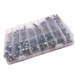 500PCS 10V 16V 25V 50V Electronic Kit 0.1uF-1000uf 24Values elektronik Electrolytic Capacitor Mixed DIP Electrolyte Capacitors