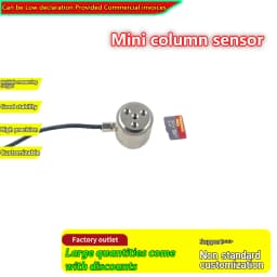 High Accuracy ZB4 Small Column Type Compression Sensor Load Cell 0-200kg MV/V Output High Accuracy for Press Force Measurement