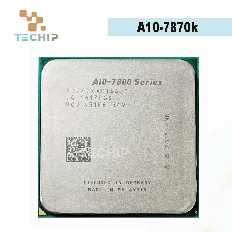 A10 7870K A10-7870K 3.9GHz Quad-Core Processor AD787KXDI44JC Socket FM2+