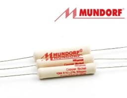 Original German MUNDORF Mcap Classic 10W MREC10 Classic Type Non Inductive Wire Wound Frequency Divider Resistor
