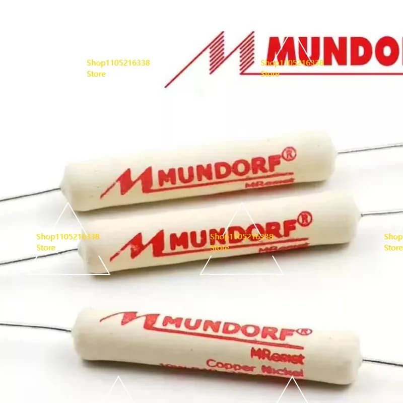 Original German MUNDORF Mcap Classic 10W MREC10 Classic Type Non Inductive Wire Wound Frequency Divider Resistor