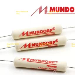 Original German MUNDORF Mcap Classic 10W MREC10 Classic Type Non Inductive Wire Wound Frequency Divider Resistor