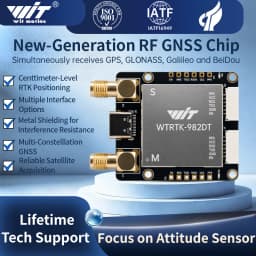 WitMotion Unicore UM982 UM980 Dual RTK GNSS Module High Precision Centimeter GPS BDS GLONASS Positioning Sensor Board