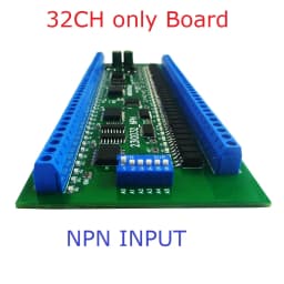 32CH RS485 IO Master-Slave Remote Control Switch Board NPN/PNP Isolation Input 300MA MOS Output Modbus RTU PLC Expansion Module