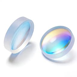 Industrial Plano-Concave Lens BK7 2 Inch D50.8mm Negative Focal Length -75 to -500mm Beam Expansion Optics AR1064 Available