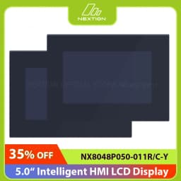NEXTION 5.0 Inch LCD-TFT HMI Display Capacitive/Resistive Touch Panel Module RGB 65K Color Intelligent Series With Enclosure