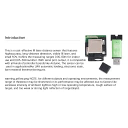 20hz High Accuracy 80m Laser Sensor Range Finder Distance Measuring Module TTL Interface Ardunio