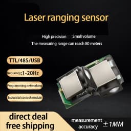 20hz High Accuracy 80m Laser Sensor Range Finder Distance Measuring Module TTL Interface Ardunio