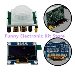 ESP32 Module Kit Starter ESP-32S WIFI Development Board with Relay Display Sensor - Ideal for Electronics Projects