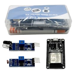ESP32 Module Kit Starter ESP-32S WIFI Development Board with Relay Display Sensor - Ideal for Electronics Projects