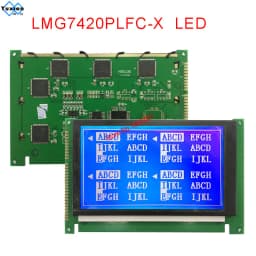 LMG7420PLFC-X 240*128 LCD Display Module LED CCFL SP14N02L6ALCZ LMG7410PLFC LMG7400PLFC Compatable New