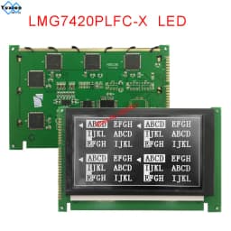 LMG7420PLFC-X 240*128 LCD Display Module LED CCFL SP14N02L6ALCZ LMG7410PLFC LMG7400PLFC Compatable New