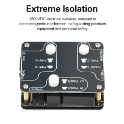 U8Pro USB 2.0 High-Speed Isolator DC 1500V Isolation Module 480 Mbps Audio Noise Reduction Filter