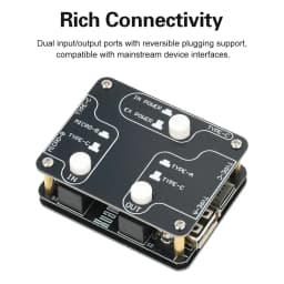 U8Pro USB 2.0 High-Speed Isolator DC 1500V Isolation Module 480 Mbps Audio Noise Reduction Filter