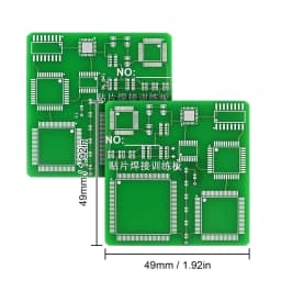 Soldering Practices SMD Circuit Boards LED Electronics SMT Components DIY PCB Kits Project Tools Basic Soldering Kits