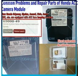 For ACC Multi-Function Camera mudule (P/N: U3000-49) Suitable for Honda Odyssey, Elysion, Accord, Civic, car accessories