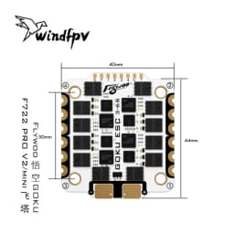 Flywoo GOKU F722 PRO V2 55A 32-bit 128K FPV Racing Drone Mini 8-Channel
