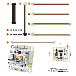 Flywoo GOKU F722 PRO V2 55A 32-bit 128K FPV Racing Drone Mini 8-Channel
