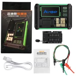 LCR-AR1 A Multifunctional Tester for Transistors 1.9in Screen MOS Field-Effect Transistor Capacitance Resistance LCR ESR Measure