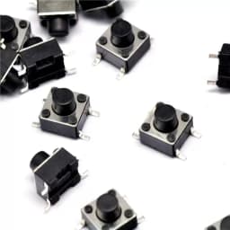 620pcs 32 Values Tactile Push Button Switch SMD Micro Momentary Tact Switch Assortment Kit for Car Remote Control with Box