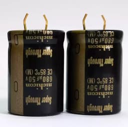2PCS nichicon LKG TYPE-III 680UF 1000UF 2200UF 25V 35V 50V 63V 100V Super Through Audio Capacitor HI-FI KG free shipping