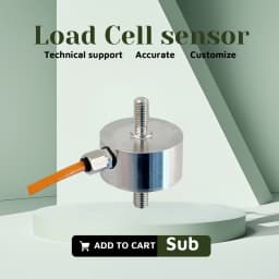 BENGBUZZYQ Tension Rod Load Cell 0-5000KG Stainless Steel High Precision Force Sensor for Automation Industrial Weighing Robotic