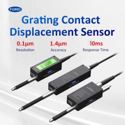 FUWEI FJC03 RS485 High-Resolution Grating Micrometer for Industrial Applications 1μm High-Precision Contact Displacement Sensor