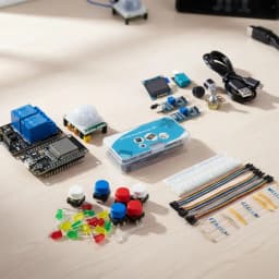 Electronic DIY Kit ESP32 ESP-32S WIFI Module Starter Kit for ESP32 WIFI Development Board ESP32 Module Kit Relay Display Sensor