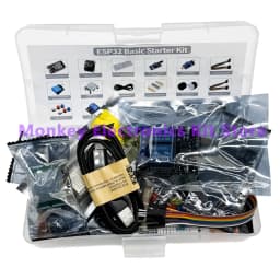 Electronic DIY Kit ESP32 ESP-32S WIFI Module Starter Kit for ESP32 WIFI Development Board ESP32 Module Kit Relay Display Sensor