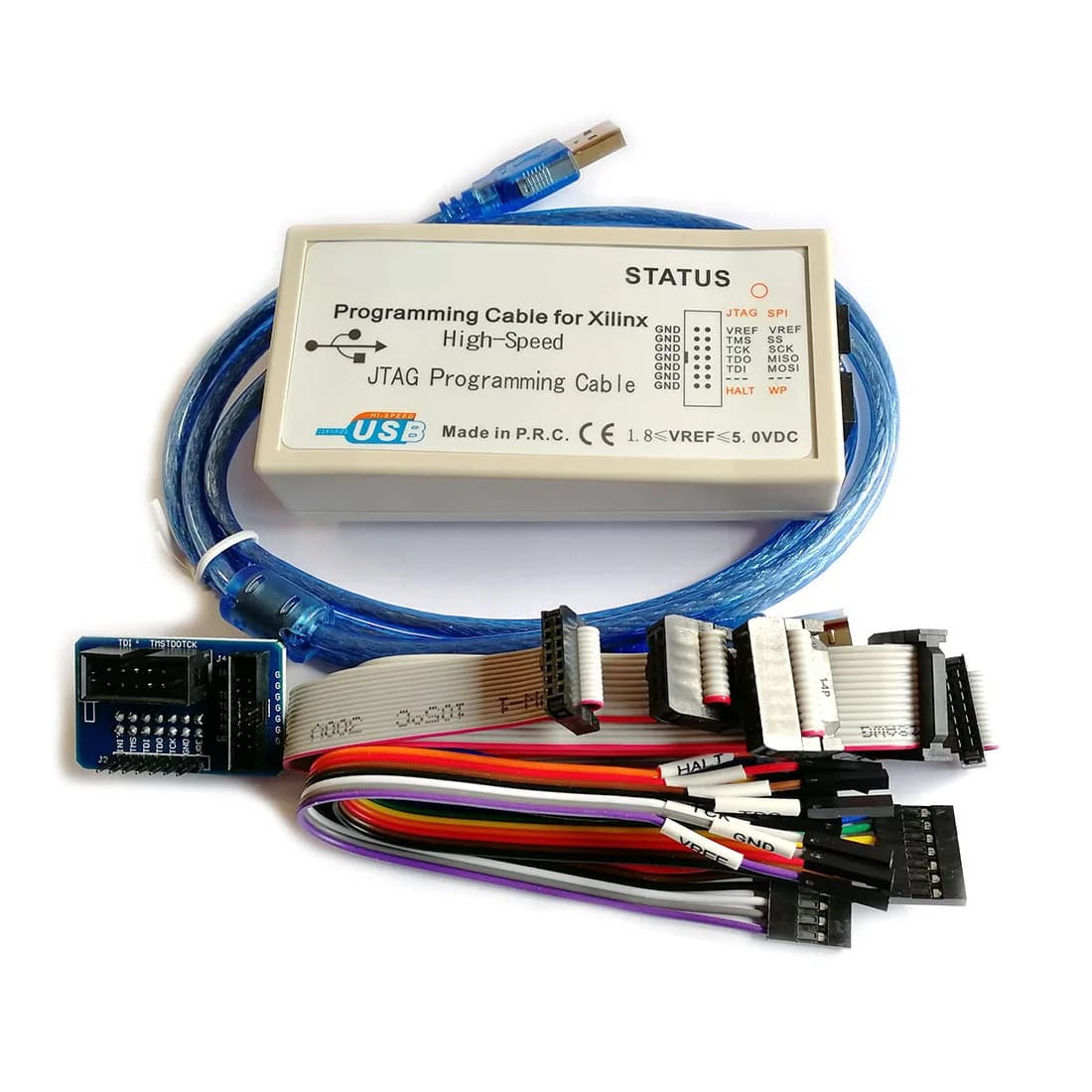 Xilinx Platform Cable USB Download Cable JTag Programmer Debugger for CPLD/FPGA ISP PROM FT2232 Version