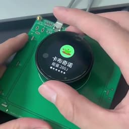 1.28 Inch 240*240 Round Circular Rotary Knob IPS Serial UART UI LCD Module Panel Display Screen Switch Key for 2nd Development