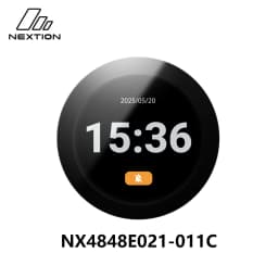 NEXTION NX4848E021-011C 2.1″ LCD-TFT Capacitive HMl Touch Display Module Edge Series RGB 65K Color Touchscreen Built-in RTC