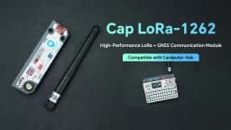 Official M5Stack Cap LoRa1262 LoRa GPS Beidou GNSS Support Meshtastic