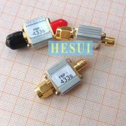 422MH-446MHz 20dBm 433MHz Filter RF BPF filter module UAV Wireless Image transmission bandpass filter module CNC Al shield shell