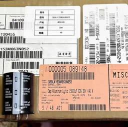 2PCS/lot United States original CDM 15000UF 63V 4 feet audio filter electrolytic capacitor 40X50mm free shipping