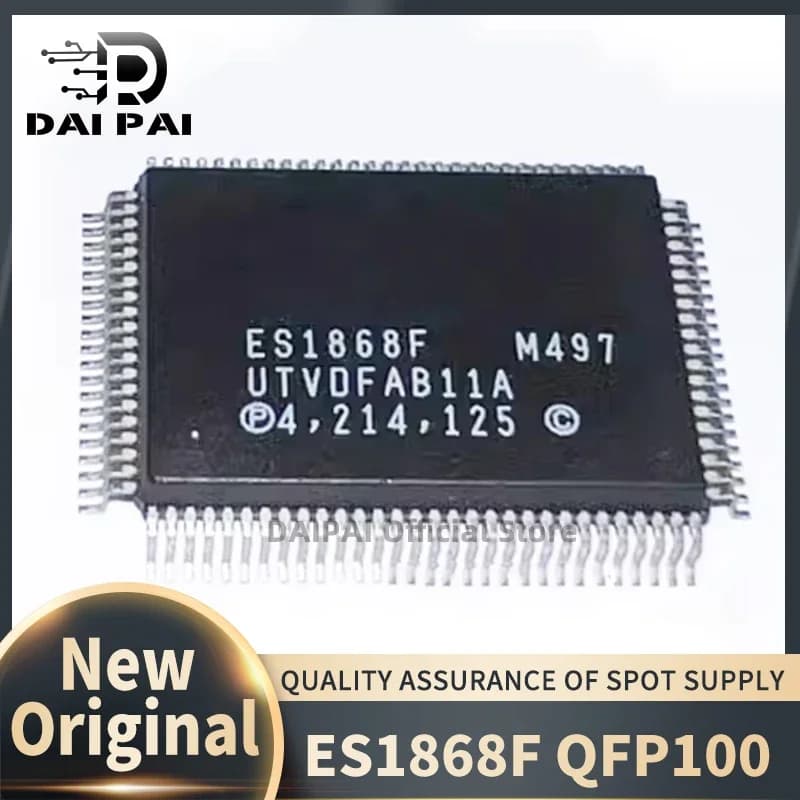 (5Pcs/Lot) 100% New original ES1868F ES1868 QFP Chipset