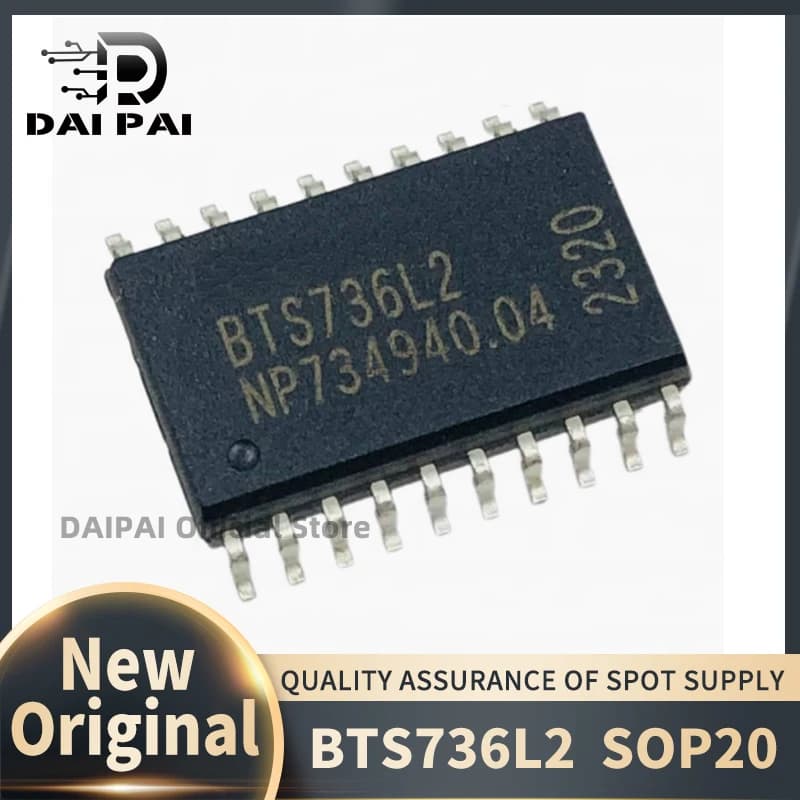 (5Pcs/Lot) 100% New original BTS736L2 BTS736 SOP20 Chipset