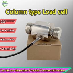 Industrial Column Weight Sensor Load Cell 3T 15T 30T 50T Alloy Steel Tension Compression Load Cell High Sensitivity 2.0mV/V