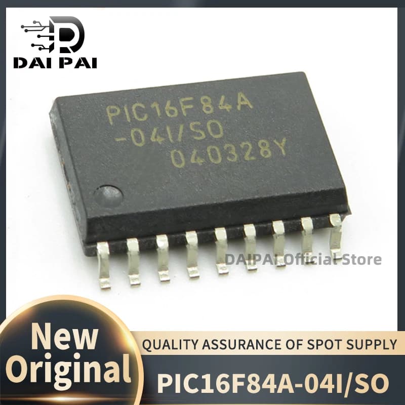 (10Pcs/Lot) 100% New original PIC16F84A-04I/SO PIC16F84A-04/SO PIC16F84A-04 SOP18 Chipset