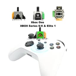 NEW Favor Union TMR X Angle Sensor Joysticks for Xbox Series XS, One, Elite 1, PS5 DualSense Edge  PS4 DualShock 4 Controller
