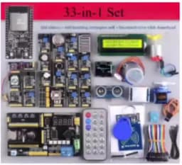 ESP32 IoT Development Kit (3 Versions) - Laser Sensor +20+ Sensors | WiFi Bluetooth Compatible with Arduino/Python
