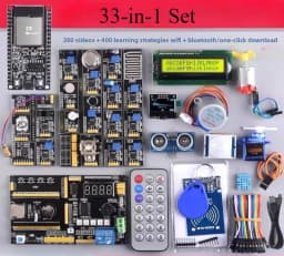 ESP32 IoT Development Kit (3 Versions) - Laser Sensor +20+ Sensors | WiFi Bluetooth Compatible with Arduino/Python