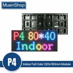 P4 LED Screen Panel Module Free Shipping Indoor 320 X 160mm Full Color SMD2121 80 X 40 Pixels 20 Scan LED Display Module