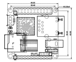 NanoPi Neo V1.4 LTS 512Mb DDR RAM Allwinner H3 Quad Cortex-A7 Up to 1.2GHz, OpenWRT, Support Ubuntu Linux Armbian DietPi Kali