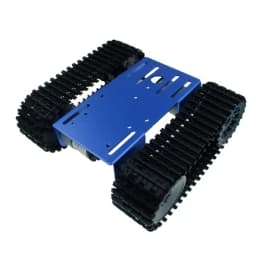 TP101 Metal Smart Crawler Robot Tank Chassis Kit With 33GB-520 12V DC Motor Aluminum Alloy Panel DIY For Arduino Toy
