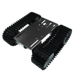 TP101 Metal Smart Crawler Robot Tank Chassis Kit With 33GB-520 12V DC Motor Aluminum Alloy Panel DIY For Arduino Toy