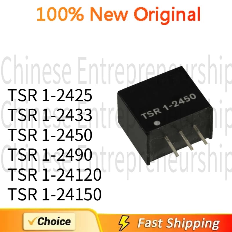 10 PCS Power module/DC-DC supply TSR 1-2425 TSR 1-2433 TSR 1-2450 TSR 1-2490 TSR 1-24120 TSR 1-24150 100%Quality Original